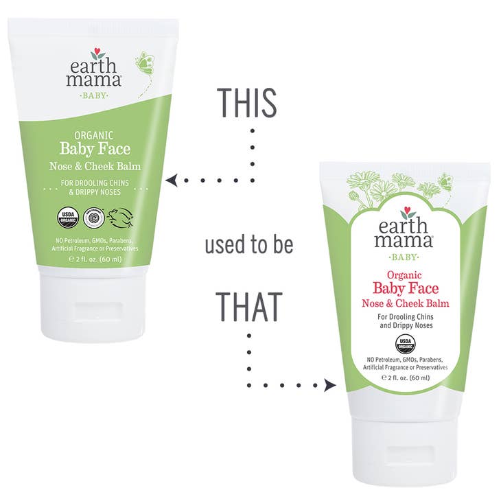 Earth Mama Organic Baby Face Nose & Cheek Balm