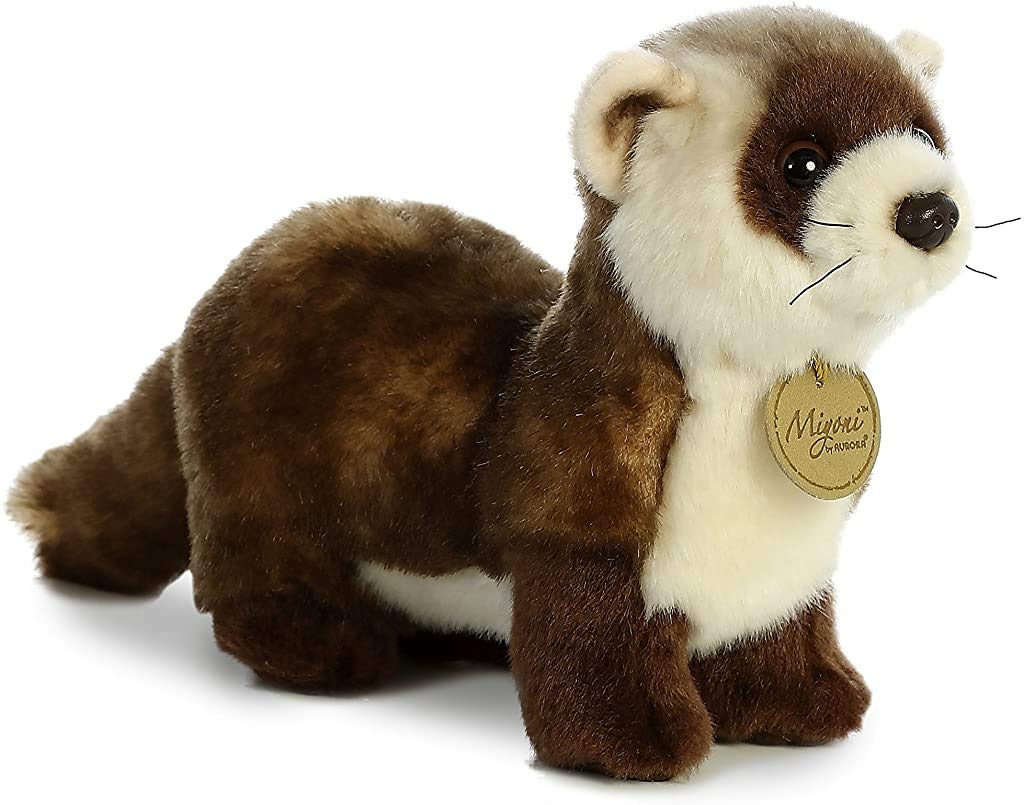 Aurora Black Footed Ferret Miyoni Plush Stuffed Animal