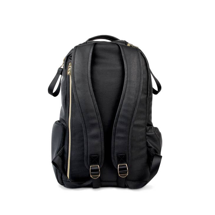 Itzy Ritzy Jetsetter Black Boss Backpack™ Diaper Bag