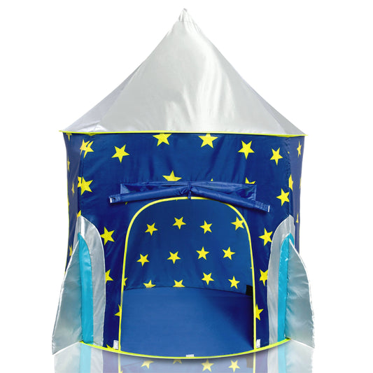 USA Toyz - Rocketship Pop Up Tent - Indoor or Outdoor Playhouse