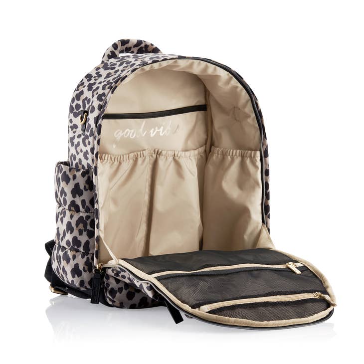 Itzy Ritzy Dream Backpack™ Leopard Diaper Bag