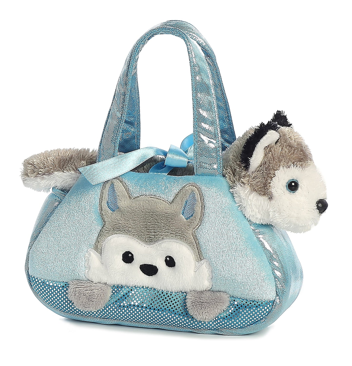 Aurora Peek A Boo Fancy Pals Purse with Plush Stuffed Animal