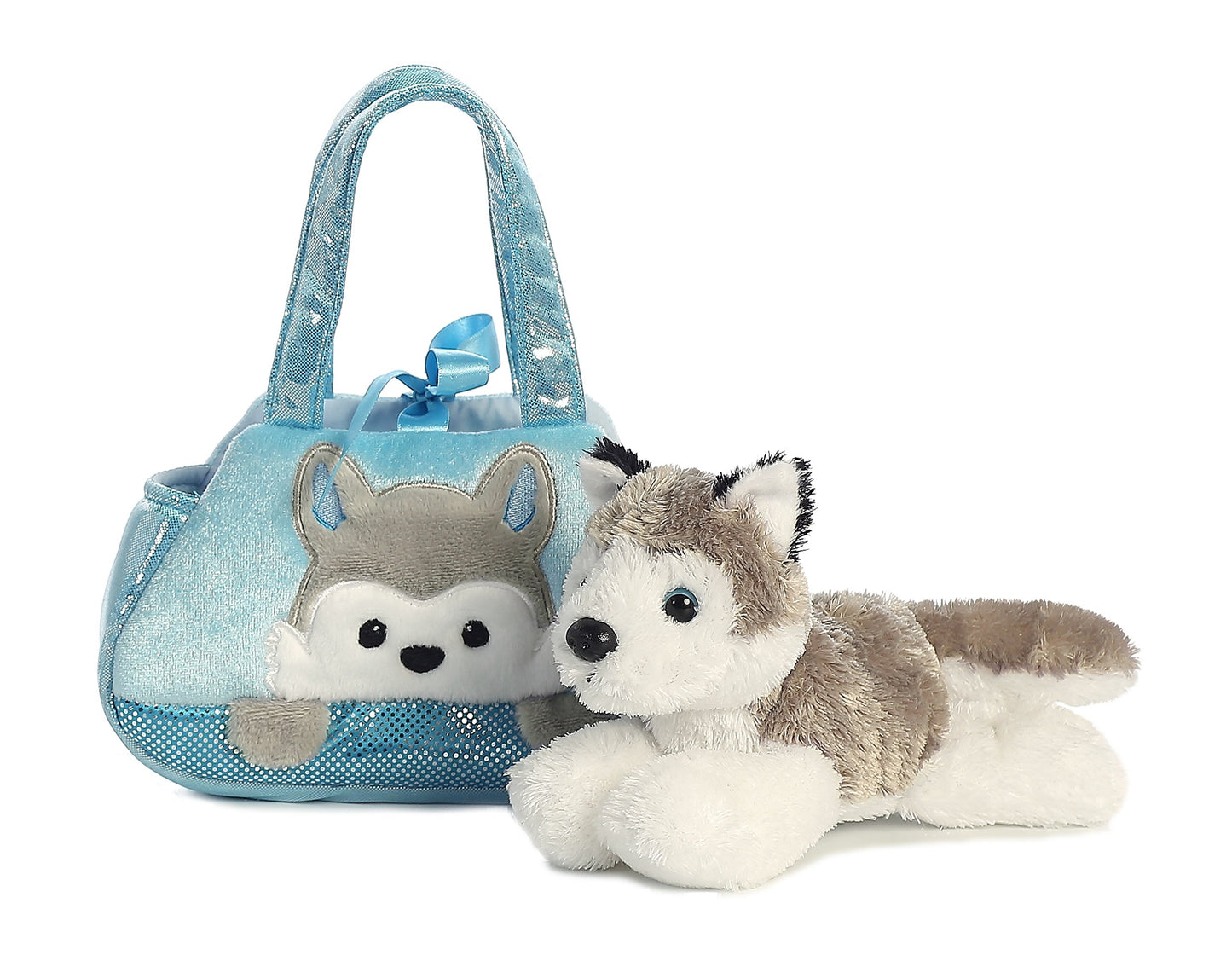 Aurora Peek A Boo Fancy Pals Purse with Plush Stuffed Animal