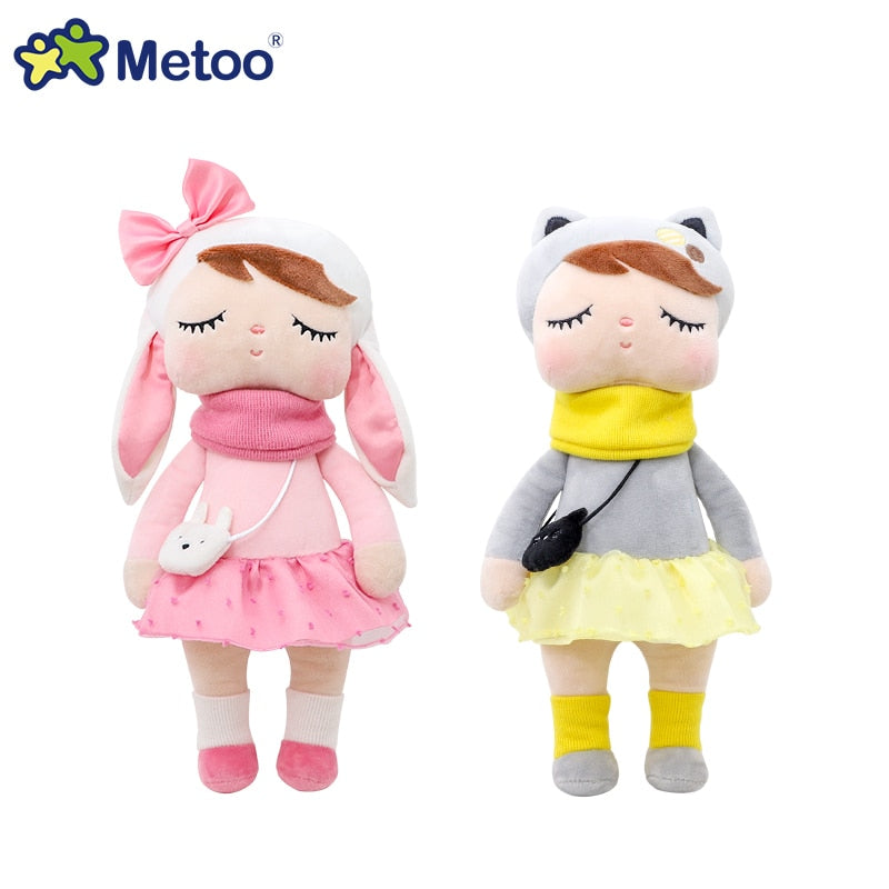 Metoo Forest Angela Original Cat Unicorn Sweet Cute Baby Plush Doll for Kids Panda Butterfly Bee Poupee Dolls in Stock