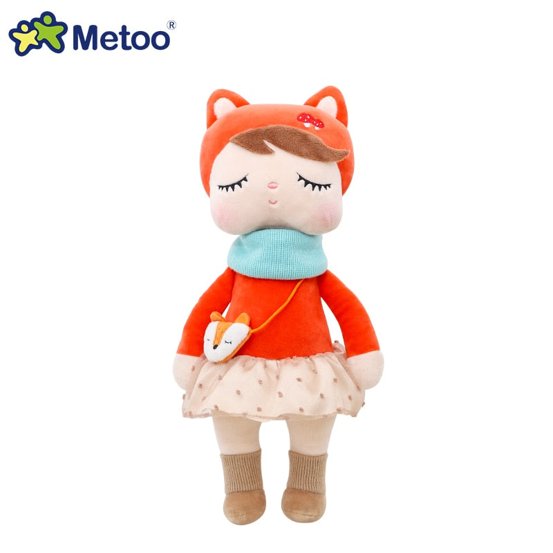 Metoo Forest Angela Original Cat Unicorn Sweet Cute Baby Plush Doll for Kids Panda Butterfly Bee Poupee Dolls in Stock