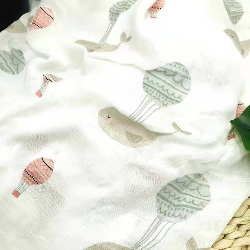 100% bamboo fiber muslin baby blanket swaddle wrap for newborn blankets babies bath towel very soft Multi-use big diaper bedding