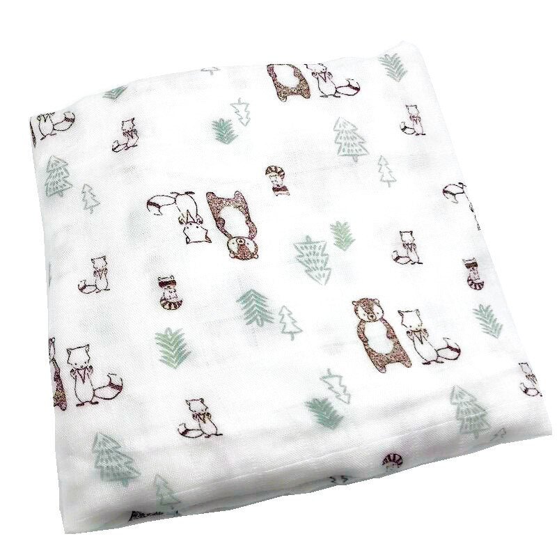 100% bamboo fiber muslin baby blanket swaddle wrap for newborn blankets babies bath towel very soft Multi-use big diaper bedding