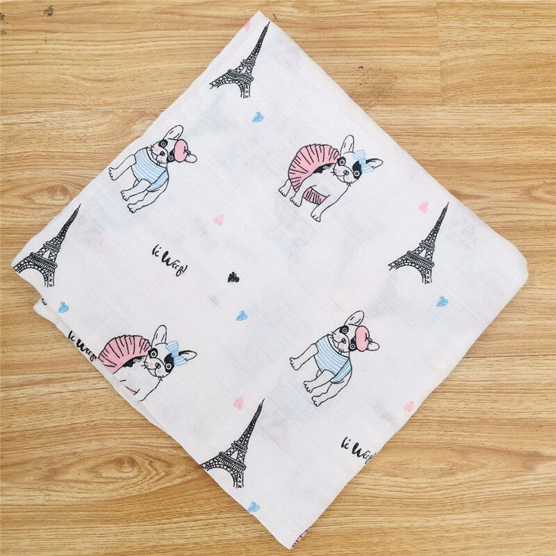 Baby Blanket Bath Towel Bamboo Swaddle Blanket Diaper Gauze Muslin Blanket 120 Baby Blankets Newborn Blanket Swaddle Cotton