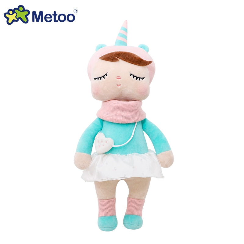 Metoo Forest Angela Original Cat Unicorn Sweet Cute Baby Plush Doll for Kids Panda Butterfly Bee Poupee Dolls in Stock