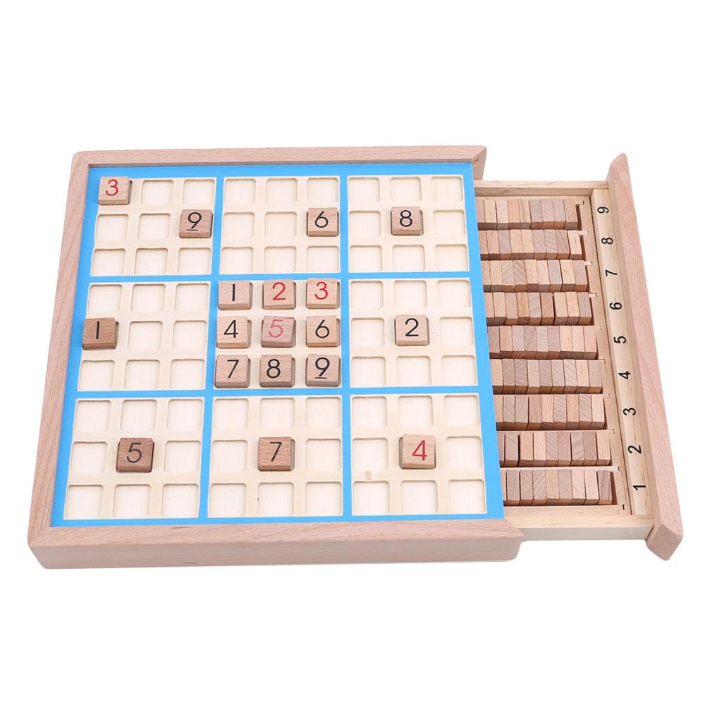 Children Sudoku Chess Crosswords International Checkers Folding Game Table Toy Gift Learning & Education Puzzle Toy