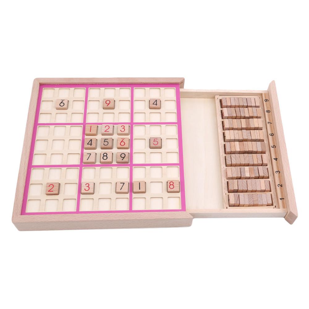 Children Sudoku Chess Crosswords International Checkers Folding Game Table Toy Gift Learning & Education Puzzle Toy