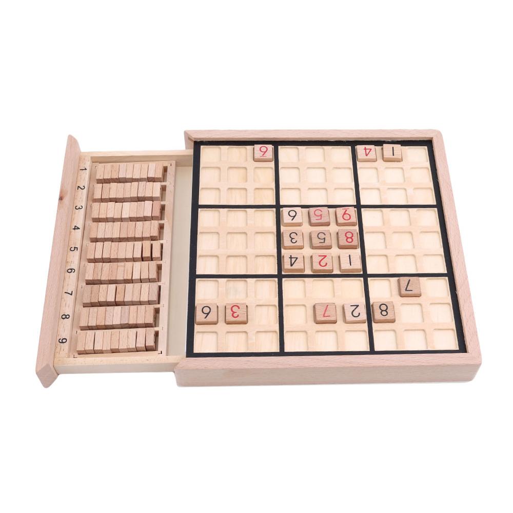 Children Sudoku Chess Crosswords International Checkers Folding Game Table Toy Gift Learning & Education Puzzle Toy