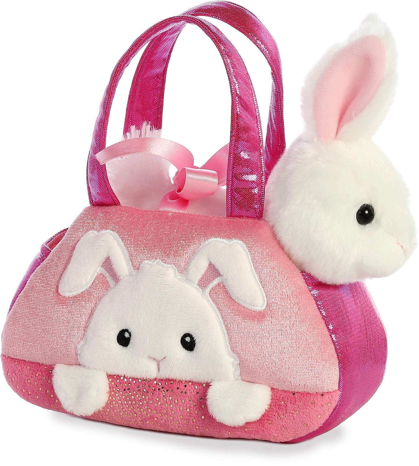 Aurora Peek A Boo Fancy Pals Purse with Plush Stuffed Animal