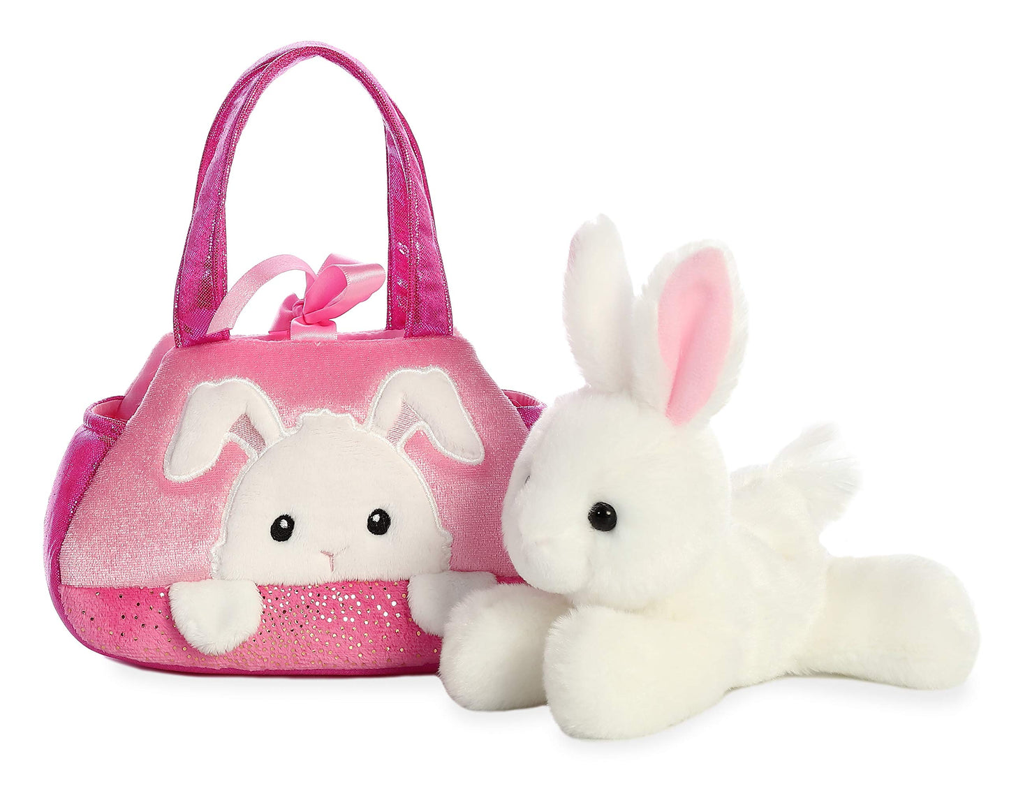 Aurora Peek A Boo Fancy Pals Purse with Plush Stuffed Animal