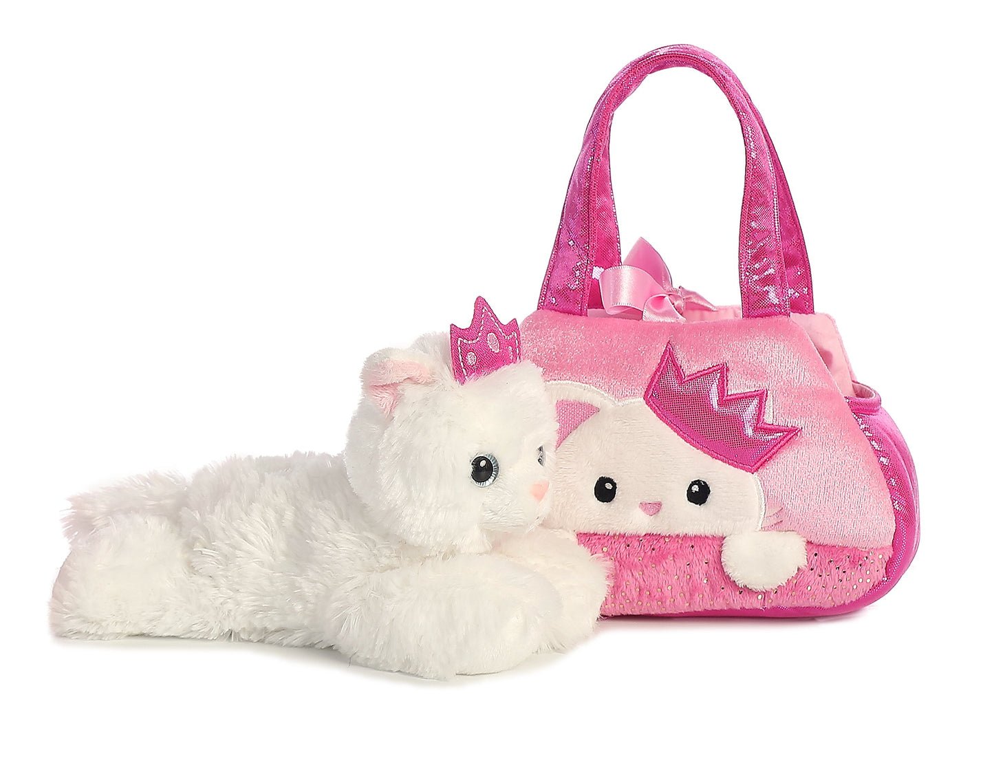 Aurora Peek A Boo Fancy Pals Purse with Plush Stuffed Animal