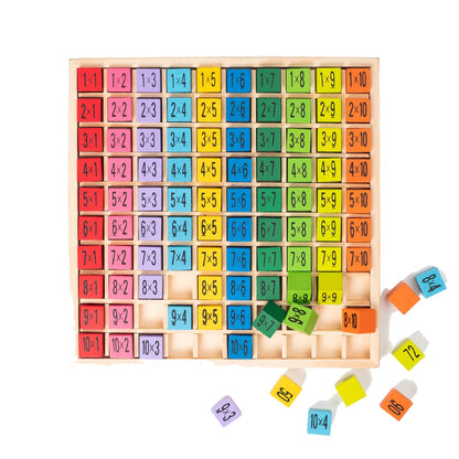 Montessori Math Learning Toy Math Games Numbers Abacus Board Toy for Children Kids