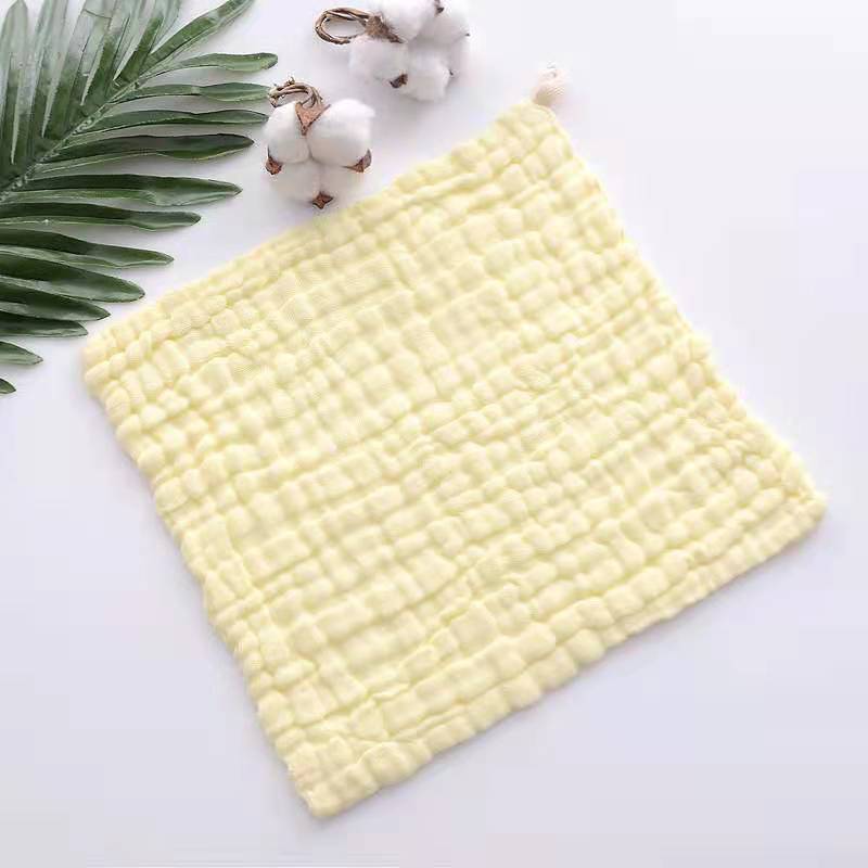 Muslin 6 Layer Cotton Soft Baby Face Towel Handkerchief Bathing Kid Toddler Washcloth Wipe Burp Cloth Newborn Infant Bib Feeding