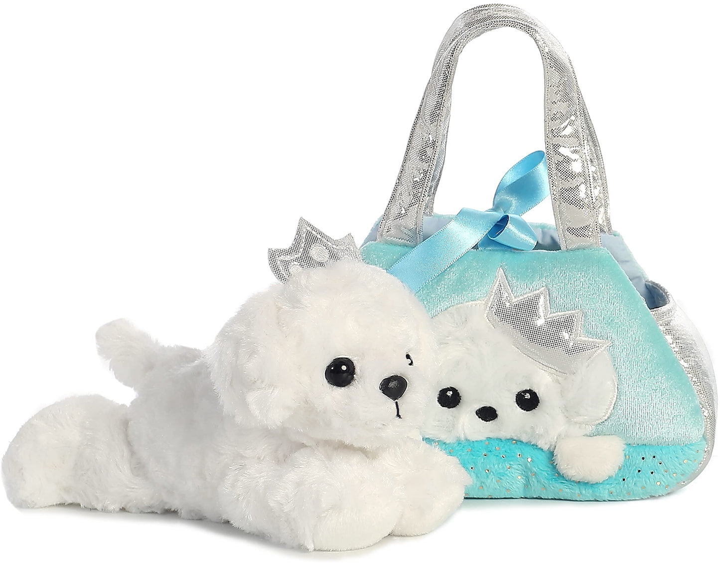 Aurora Peek A Boo Fancy Pals Purse with Plush Stuffed Animal