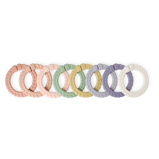 Itzy Ritzy Bitzy Bespoke Itzy Rings™ Linking Ring Set Pastel