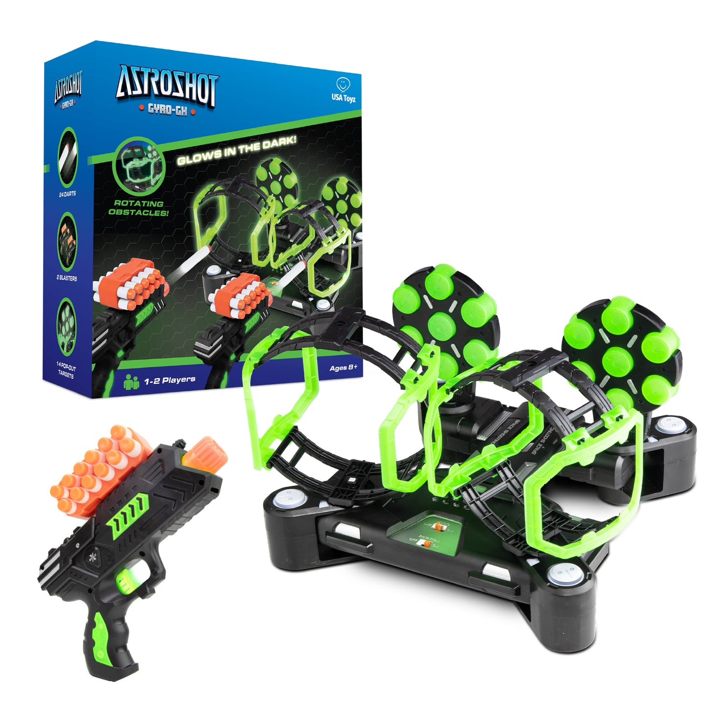 USA Toyz - AstroShot Gyro GX Nerf Compatible