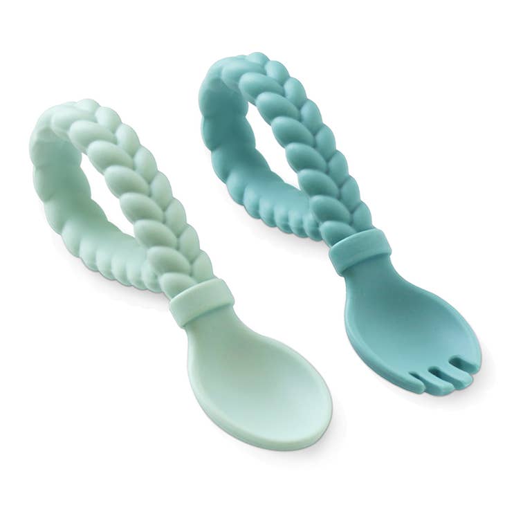 Itzy Ritzy Sweetie Spoons™ Spoon + Fork Set